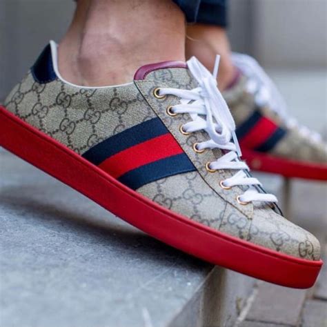 gucci mens shoes with red bottoms|Gucci 1977 sneakers.